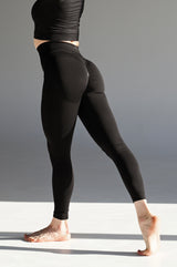 BEZŠVOVÉ LEGÍNY ELIME ULTIMATE ČIERNE