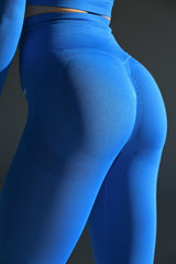 BEZŠVOVÉ LEGÍNY ELIME ULTIMATE KRÁĽOVSKÁ MODRÁ