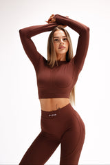 TOP CURVE BOOST ELIME BROWN