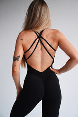 OVERAL SCRUNCH STRAP ELIME BLACK