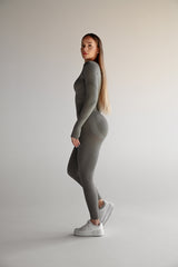 BEZŠVOVÝ TOP ELIME ULTIMATE DARK GREY