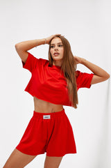 ŠORTKY BLOOM - RED