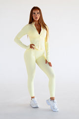 LEGÍNY ELIME ENVY V-SHAPE YELLOW