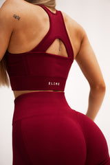 ŠPORTOVÁ PODPRSENKA ELIME ULTIMATE SHAPES BORDO