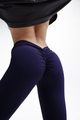 LEGÍNY ELIME MOMENTUM - V-SCRUNCH NAVY BLUE