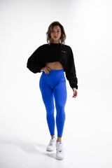 BEZŠVOVÉ LEGÍNY ELIME RUNIQUE - BLUE