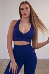 ŠPORTOVÁ PODPRSENKA ELIME RUNIQUE - NAVY BLUE