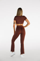 TWIST TOP FLARE MOVE ELIME BROWN