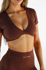 TWIST TOP FLARE MOVE ELIME BROWN