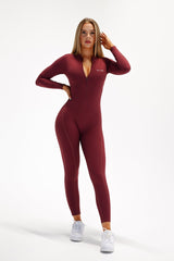 OVERAL POWERBUTT SCRUNCH ELIME BURGUNDY