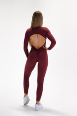 OVERAL POWERBUTT SCRUNCH ELIME BURGUNDY