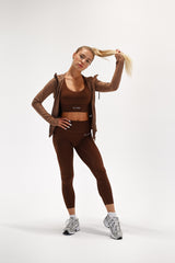 ELIME PREMIUM ACTIVE JACKET - BROWN