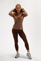 ELIME PREMIUM ACTIVE JACKET - BROWN