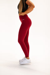 BEZŠVOVÉ LEGÍNY ELIME WAIST-RUNIQUE - BORDO