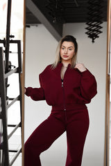 TEPLÁKY FABULOUS - BORDO