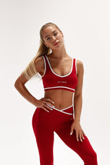 ŠPORTOVÁ PODPRSENKA AURA SOUL ELIME RED