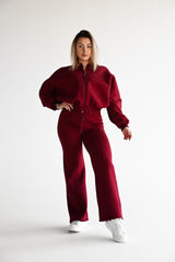 TEPLÁKY FABULOUS - BORDO