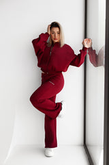 TEPLÁKY FABULOUS - BORDO