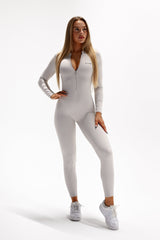 OVERAL POWERBUTT SCRUNCH ELIME STONE GREY