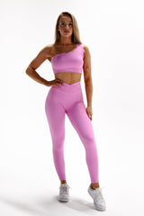 ELIME PINK WAVE CROSS-WAIST LEGÍNY