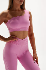 ELIME PINK WAVE CROSS-WAIST LEGÍNY