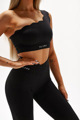 ELIME BLACK WAVE CROSS-WAIST LEGÍNY