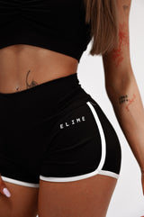 ŠORTKY ELIME ALLURE SCRUNCH - BLACK