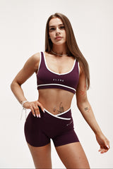 ŠPORTOVÁ PODPRSENKA AURA SOUL ELIME PURPLE
