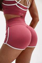 ŠORTKY ELIME ALLURE SCRUNCH - PINK