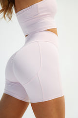ŠORTKY ELIME PURE SCRUNCH - BABY PINK