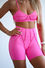 ŠPORTOVÁ PODPRSENKA PREMIUM SHAPE ELIME PINK