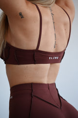 ŠPORTOVÁ PODPRSENKA PREMIUM SHAPE ELIME BROWN