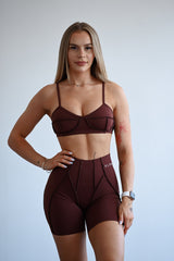 ŠPORTOVÁ PODPRSENKA PREMIUM SHAPE ELIME BROWN