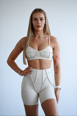 ŠPORTOVÁ PODPRSENKA PREMIUM SHAPE ELIME CREAM