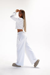 TEPLÁKY MUSE - WHITE