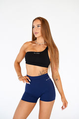 ŠORTKY ELIME MOMENTUM - V-SCRUNCH NAVY BLUE