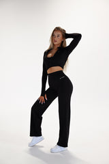 SECOND SKIN ZIP JACKET ELIME BLACK