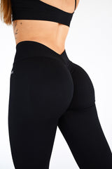 LEGÍNY ELIME PUSH-UP CONTOUR BLACK