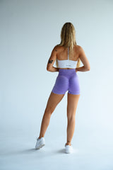 BEZŠVOVÉ ŠORTKY EVOLVE ELIME - SCRUNCH WASHED PURPLE