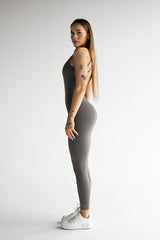 OVERAL SCRUNCH STRAP ELIME GREY