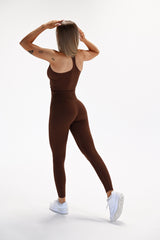 SECOND SKIN PUSH-UP TOP ELIME BROWN