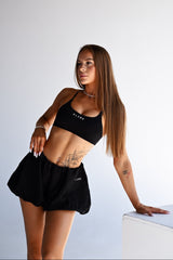 ELIME PUFF SHORTS BLACK