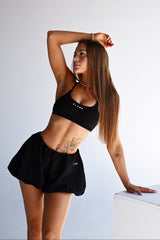 ELIME PUFF SHORTS BLACK