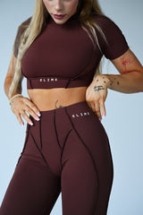 LEGÍNY PREMIUM SHAPE ELIME BROWN