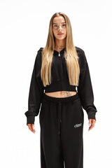 MIKINA CLOUD - BLACK