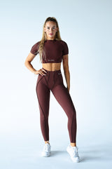 LEGÍNY PREMIUM SHAPE ELIME BROWN