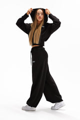 MIKINA CLOUD - BLACK