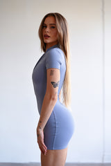 OVERAL SHORT SLEEVE ELIME SKY BLUE