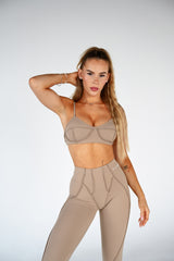 ŠPORTOVÁ PODPRSENKA PREMIUM SHAPE ELIME BEIGE