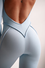 OVERAL PREMIUM SHAPE ELIME LONG BLUE